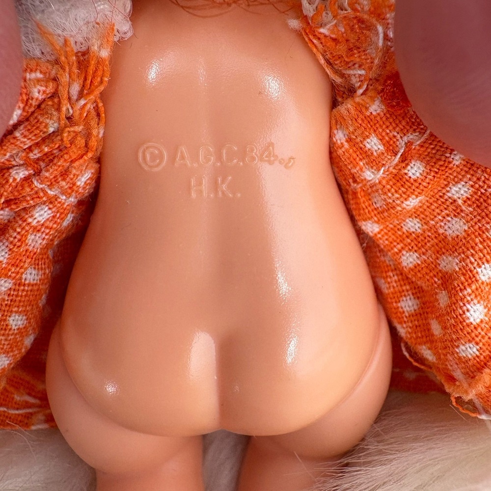 1980's‎ Vintage Strawberry Shortcake Mini Baby With Dress - Picture 6 of 6